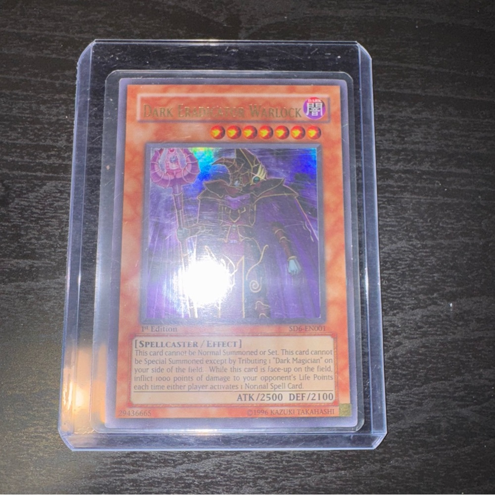 Yugioh Dark Eradicator Warlock 29436665 Card